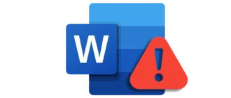 Иконка, обозначающая ограниченные возможности в программе Microsoft Word