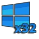 Операционная система Windows 10 с 32-битной архитектурой