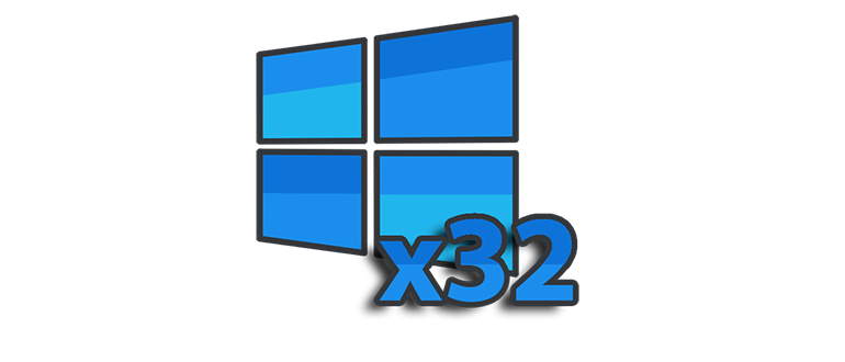 Операционная система Windows 10 с 32-битной архитектурой